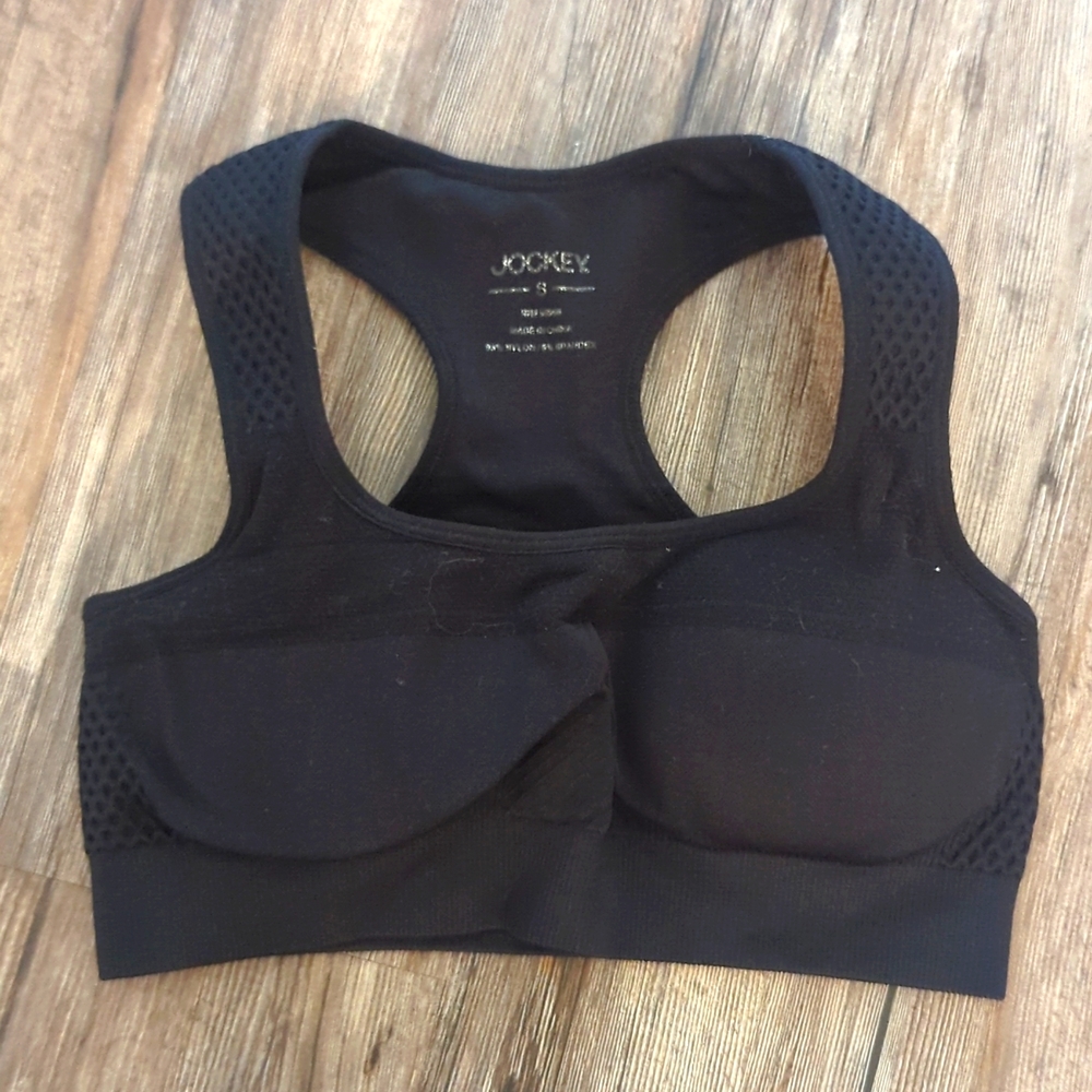 Jockey Women's black sports bra size S